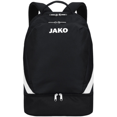 JAKO Rucksack Iconic mit Bodenfach schwarz