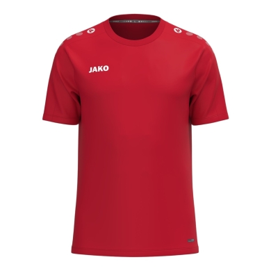 JAKO Sport-Shirt One (100%rec. Polyester, atmungsaktiv) rot Damen