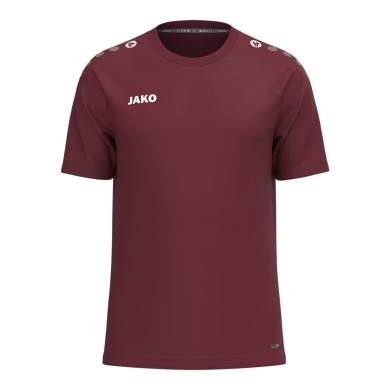 JAKO Sport-Shirt One (100%rec. Polyester, atmungsaktiv) bordeaux Damen