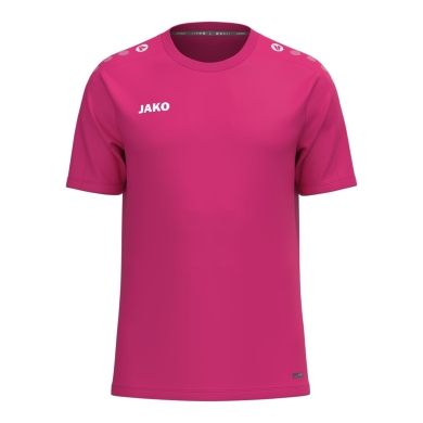 JAKO Sport-Shirt One (100%rec. Polyester, atmungsaktiv) pink Damen