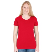 JAKO Freizeit-Shirt Organic Stretch (Bio-Baumwolle) rot Damen