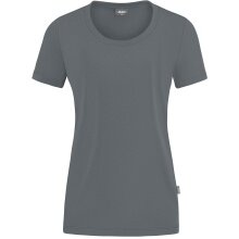 JAKO Freizeit-Shirt Organic Stretch (Bio-Baumwolle) dunkelgrau Damen