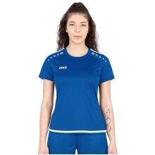 JAKO Sport-Shirt Trikot Striker 2.0 KA (100% Polyester Keep Dry) royalblau/weiss Damen