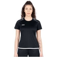 JAKO Sport-Shirt Trikot Striker 2.0 KA (100% Polyester Keep Dry) schwarz/weiss Damen