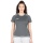 JAKO Sport-Shirt Trikot Striker 2.0 KA (100% Polyester Keep Dry) grau/weiss Damen