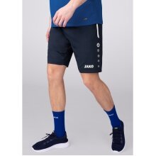 JAKO Trainingshose (Short) Allround - Stretch-Knit-Polyester- kurz marineblau Herren