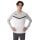 JAKO Sport-Langarmshirt Sweat Iconic (Polyester-Stretch-Fleece) weiss/grau/anthrazitgrau Herren