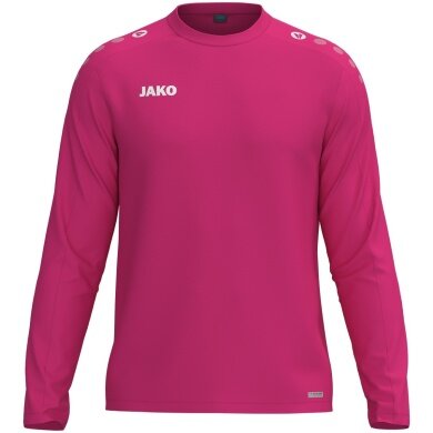 JAKO Sport-Langarmshirt Sweat One (Polyester-Fleece) rosa Kinder