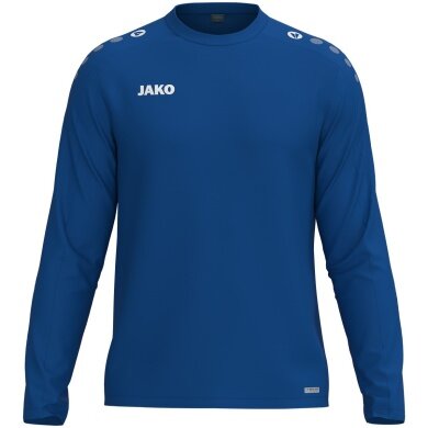 JAKO Sport-Langarmshirt Sweat One (Polyester-Fleece) royalblau Kinder