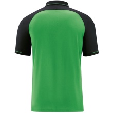 JAKO Sport-Polo Competition 2.0 (100% Polyester) grün/schwarz Kinder