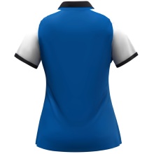 JAKO Sport-Polo Dynamic (100% rec. Polyester) royalblau/weiss/marineblau Damen