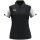 JAKO Sport-Polo Dynamic (100% rec. Polyester) schwarz/weiss/anthrazitgrau Damen