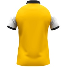 JAKO Sport-Polo Dynamic (Polyester-Mini-Piquet) gelb/weiss/schwarz Kinder