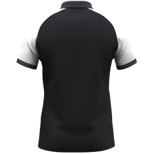 JAKO Sport-Polo Dynamic (Polyester-Mini-Piquet) schwarz/weiss/anthrazitgrau Kinder