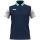 JAKO Sport-Polo Dynamic (Polyester-Mini-Piquet) marineblau/weiss/mintgrün Kinder