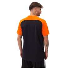 JAKO Sport-Polo Iconic (Polyester-Micro-Mesh) schwarz/neonorange Herren