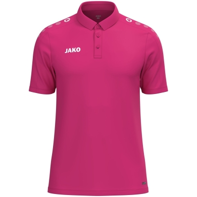 JAKO Sport-Polo One (Polyester-Mini-Piquet) rosa Herren