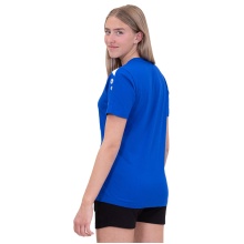 JAKO Sport-Shirt Power (strapazierfähig, angenehmes Tragegefühl) royalblau Damen