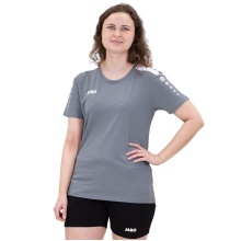 JAKO Sport-Shirt Power (strapazierfähig, angenehmes Tragegefühl) dunkelgrau Damen