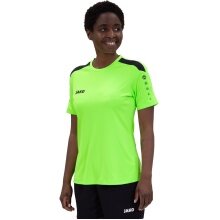 JAKO Sport-Shirt Trikot Power (Polyester-Interlock, strapazierfähig) neongrün Damen