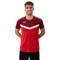 JAKO Sport-Tshirt Iconic (Polyester-Micro-Mesh) rot/weinrot Herren