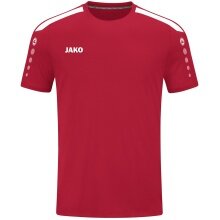 JAKO Sport-Tshirt Trikot Power (Polyester-Interlock, strapazierfähig) rot Kinder