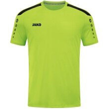 JAKO Sport-Tshirt Trikot Power (Polyester-Interlock, strapazierfähig) neongrün Herren