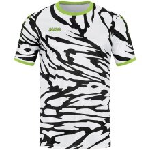 JAKO Sport-Tshirt Trikot Animal (Polyester-Interlock, angenehmes Tragegefühl) weiss/schwarz/grün Kinder