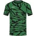 JAKO Sport-Tshirt Trikot Animal (Polyester-Interlock, angenehmes Tragegefühl) grün/schwarz Kinder