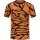 JAKO Sport-Tshirt Trikot Animal (Polyester-Interlock, angenehmes Tragegefühl) orange/schwarz Kinder