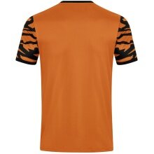 JAKO Sport-Tshirt Trikot Animal (Polyester-Interlock, angenehmes Tragegefühl) orange/schwarz Herren