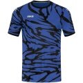 JAKO Sport-Tshirt Trikot Animal (Polyester-Interlock, angenehmes Tragegefühl) royalblau/schwarz Kinder