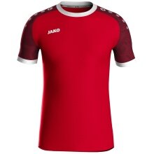 JAKO Sport-Tshirt Trikot Iconic (Polyester-Interlock) rot/weinrot Kinder