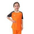 JAKO Sport-Tshirt Trikot Iconic (Polyester-Interlock) orange/schwarz Kinder