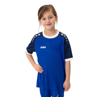 JAKO Sport-Tshirt Trikot Iconic (Polyester-Interlock) royalblau/marineblau Kinder