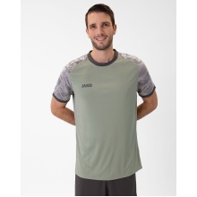 JAKO Sport-Tshirt Trikot Iconic (Polyester-Interlock) mintgrün/grau Herren