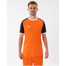JAKO Sport-Tshirt Trikot Iconic (Polyester-Interlock) orange/schwarz Herren