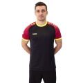 JAKO Sport-Tshirt Trikot Iconic (Polyester-Interlock) schwarz/pink/gelb Herren