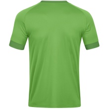 JAKO Sport-Tshirt Trikot Pixel (atmungsaktiv, schnelltrocknend) grün Kinder