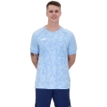 JAKO Sport-Tshirt Trikot Pixel (atmungsaktiv, schnelltrocknend) hellblau Herren