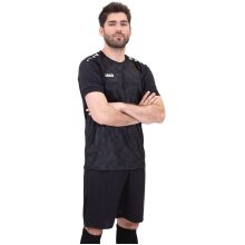 JAKO Sport-Tshirt Trikot Pixel (atmungsaktiv, schnelltrocknend) schwarz Herren
