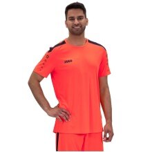 JAKO Sport-Tshirt Trikot Power (Polyester-Interlock, strapazierfähig) orange/marineblau Herren