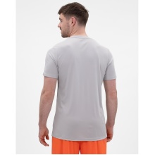 JAKO Sport-Tshirt Trikot Power (Polyester-Interlock, strapazierfähig) hellgrau/orange Herren