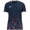 JAKO Sport-Tshirt Trikot Sonic KA (schnelltrocknend, strapazierfähig) marineblau/rot/weiss Kinder