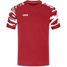 JAKO Sport-Tshirt Trikot Wild (Polyester-Stretch-Jersey) rot/weiss Herren