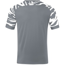 JAKO Sport-Tshirt Trikot Wild (Polyester-Stretch-Jersey) dunkelgrau/weiss Herren