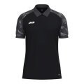 JAKO Sport-Polo Sonic (leicht, atmungsaktiv) schwarz/anthrazitgrau Herren