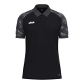 JAKO Sport-Polo Sonic (leicht, atmungsaktiv) schwarz/anthrazitgrau Jungen