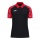 JAKO Sport-Polo Sonic (leicht, atmungsaktiv) schwarz/rot Jungen