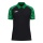 JAKO Sport-Polo Sonic (leicht, atmungsaktiv) schwarz/grün Jungen